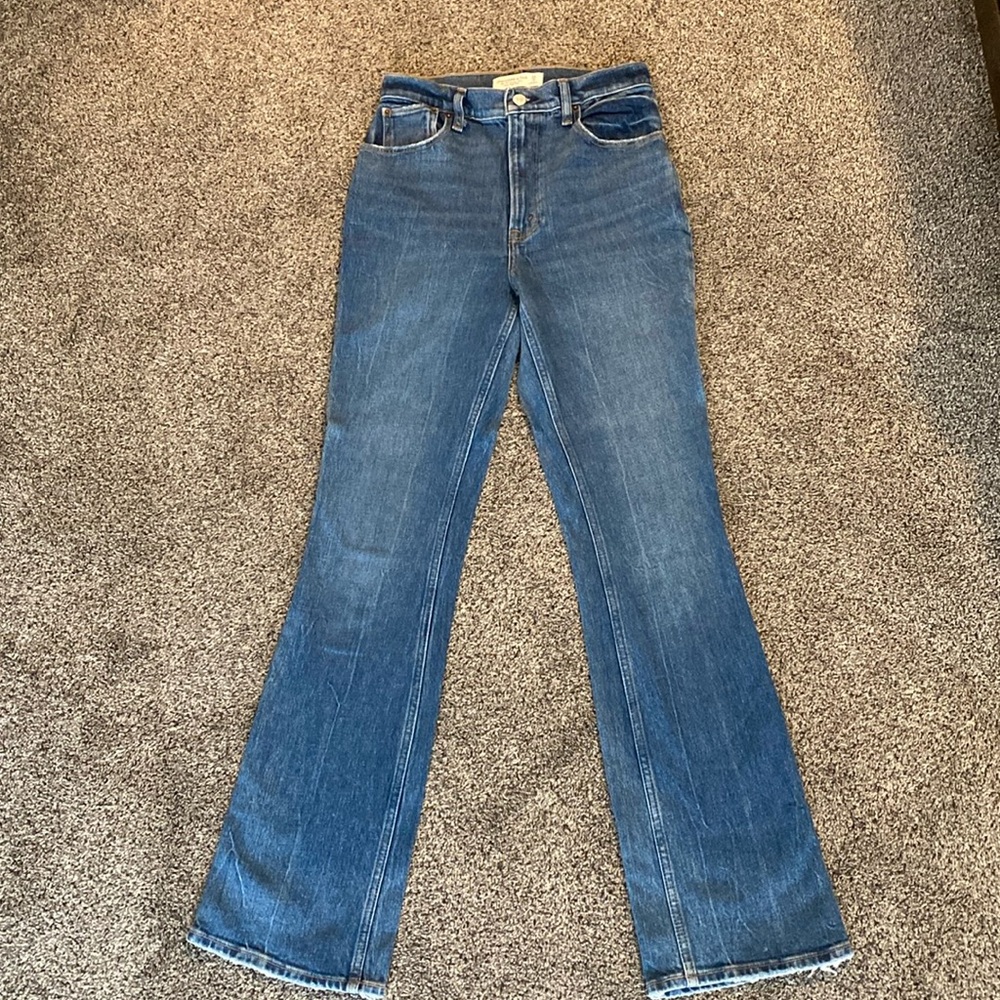 Abercrombie The 70’s Vintage Flare Ultra High Rise Jeans